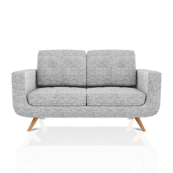 SOFA SCOTTY TELA ALPHA 2C GRIS PLATA