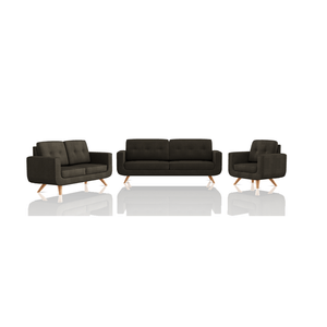 SOFA SCOTTY TELA COUGAR 3C 2C 1C GRIS PLATA