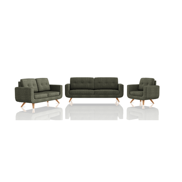 SOFA SCOTTY TELA COUGAR 3C 2C 1C GRIS RATON