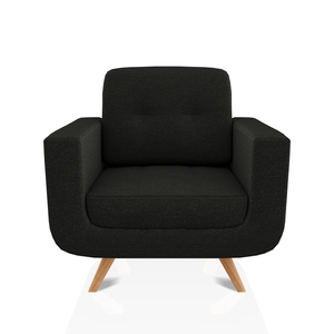 SOFA SCOTTY TELA MICROFIBRA ITALY 1C NEGRO