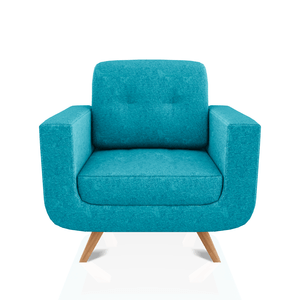 SOFA SCOTTY TELA MICROFIBRA ITALY 1C TURQUESA