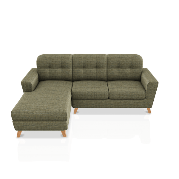 SOFA DONNA TELA VESUBIO SECCIONAL VERDINA