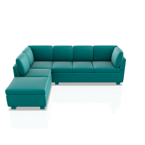 SOFA HARVY VERTIGO SECCIONAL TURQUEZA 1664970