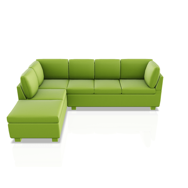 SOFA HARVY VERTIGO SECCIONAL VERDE 1634564