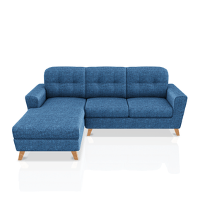 SOFA DONNA TELA NEW BELLA SECCIONAL AZUL