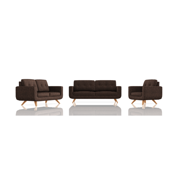 SOFA SCOTTY TELA NEW BELLA 3C 2C 1C CHOCOLATE