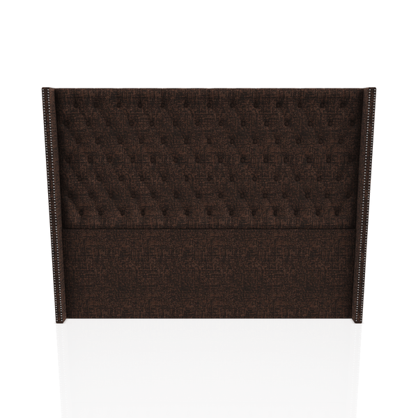 CABECERA PRINCE C.T TELA NEW BELLA KING CHOCOLATE