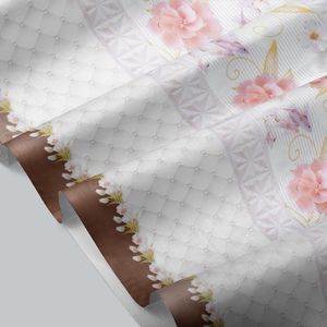 CUBREMESA PLAIN PVC FLORES LUCIA