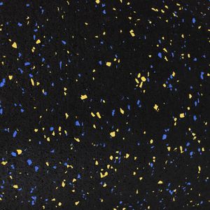 PISO GYM MATTING 4MM NEGRO/AZUL/AMARILLO