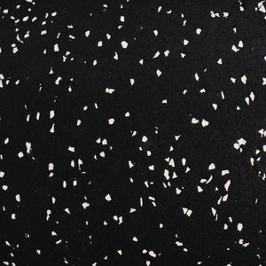 PISO GYM MATTING 6MM NEGRO/BLANCO