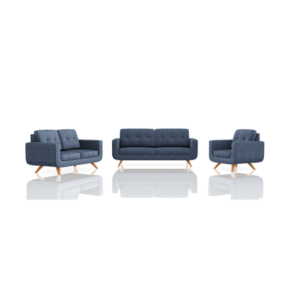 SOFA SCOTTY TELA LENA 3C 2C 1C AZUL
