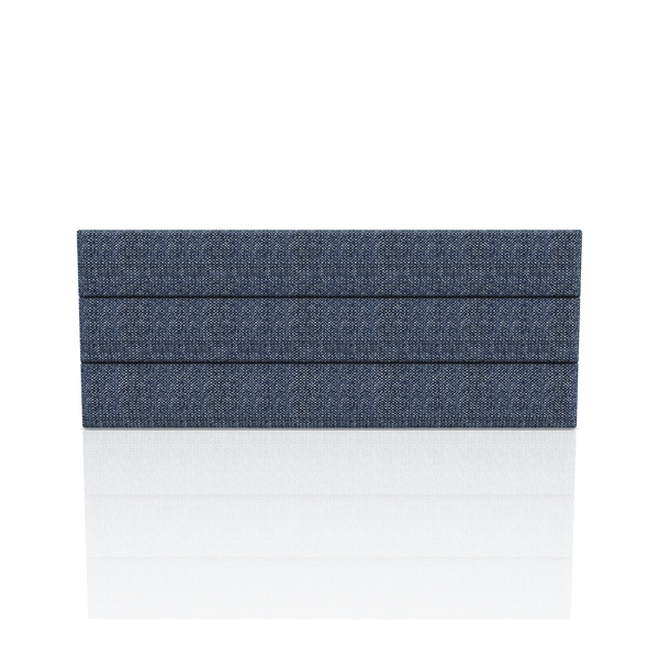 CABECERA LINEAL TELA LENA KING AZUL