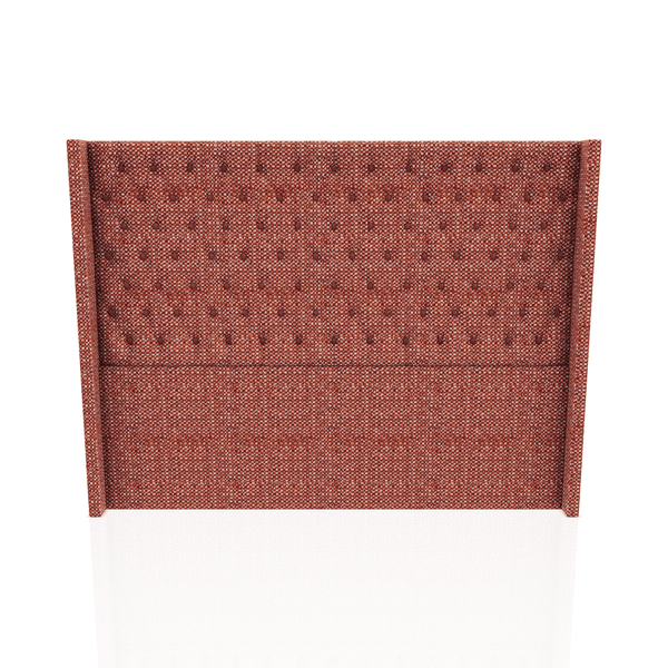 CABECERA PRINCE S.T TELA LENA KING ROJIZO