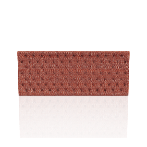 CABECERA PICANTO TELA LENA KING ROJIZO