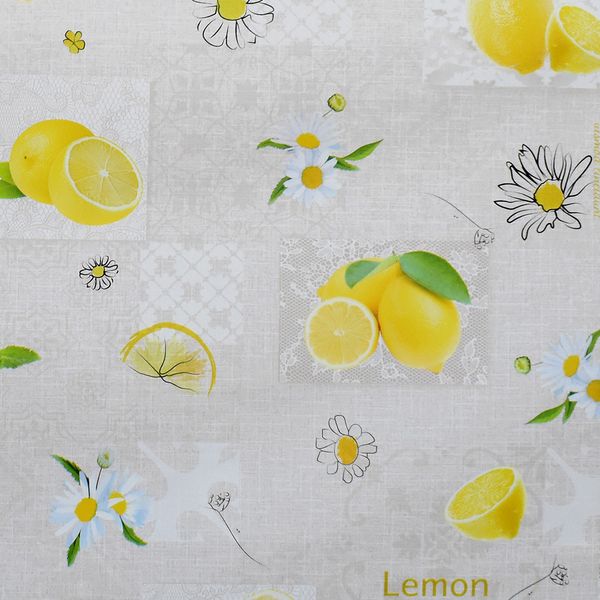 CUBREMESA PLAIN PVC LIMONES