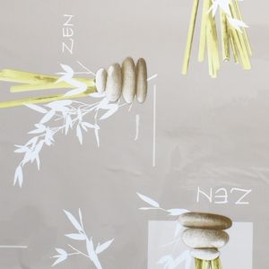 CUBREMESA PLAIN PVC ZEN GRIS