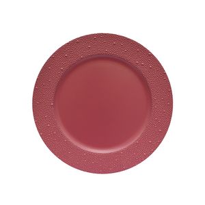 SAID PLATO DE SITIO DE PLASTICO 33X33 CM GUINDA (PLA5-0016PR)