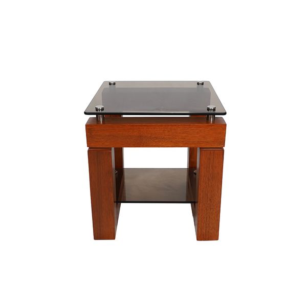 MESA LATERAL PR AURELIO 40 X 45 X 40 CM NATURAL