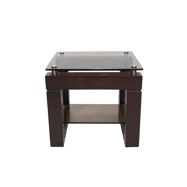 MESA LATERAL PR AURELIO 40 X 45 X 40 CM NOGAL