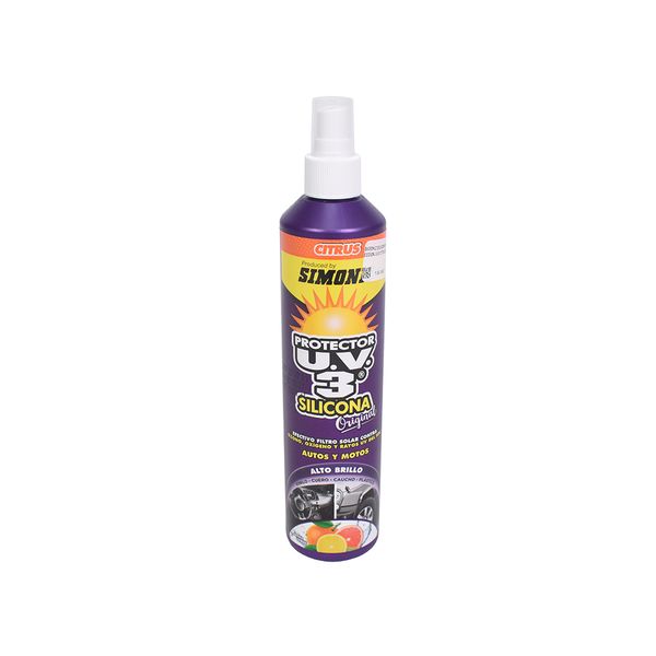 SIMONIZ SILICONA CON PROTECCION UV3 CITRUS 300 ML