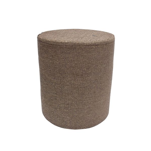PUFF BANCO REDONDO DUSTY SEPIA