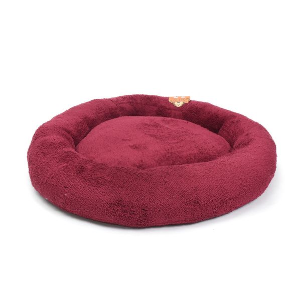 RUFFO CAMA MASCOTA PELUCHE DONA GRANDE GUINDA (PT)