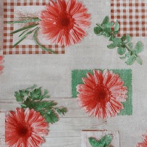 CUBREMESA LIGHT PVC SALMA ROJO