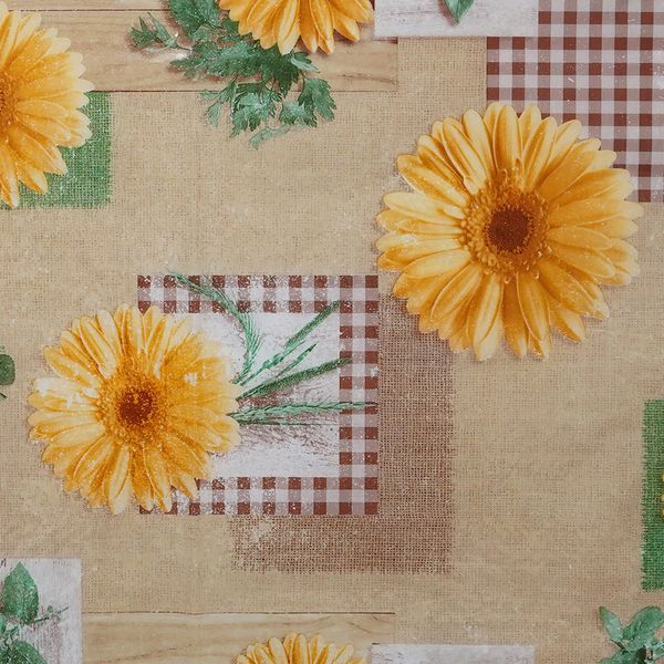 CUBREMESA LIGHT PVC SALMA AMARILLO