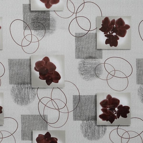 CUBREMESA PLAIN PVC BEGONIA MARRON