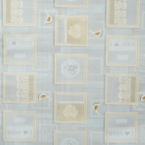 CUBREMESA PLAIN PVC ANDREA GRIS