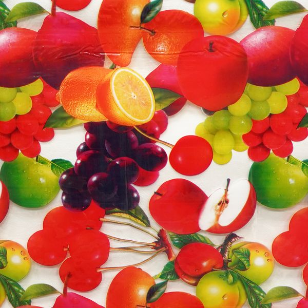 CUBREMESA TRANSP PVC FRUTAS CITRUS