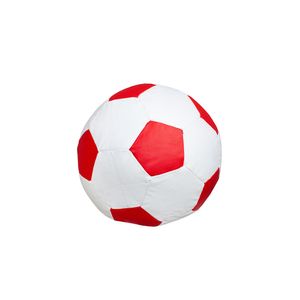 PUFF SOCCER CHICO BLANCO/ROJO