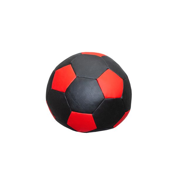 PUFF SOCCER CHICO NEGRO/ROJO
