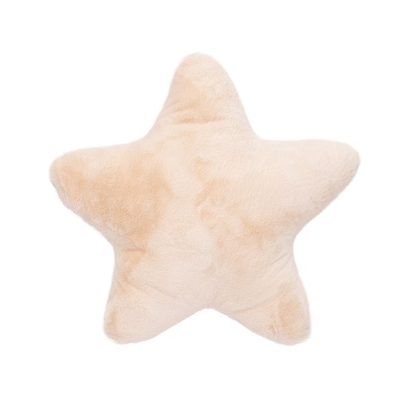 SAID COJIN DECORATIVO PELUCHE MERIDA ESTRELLA 65X65 CM PERLA