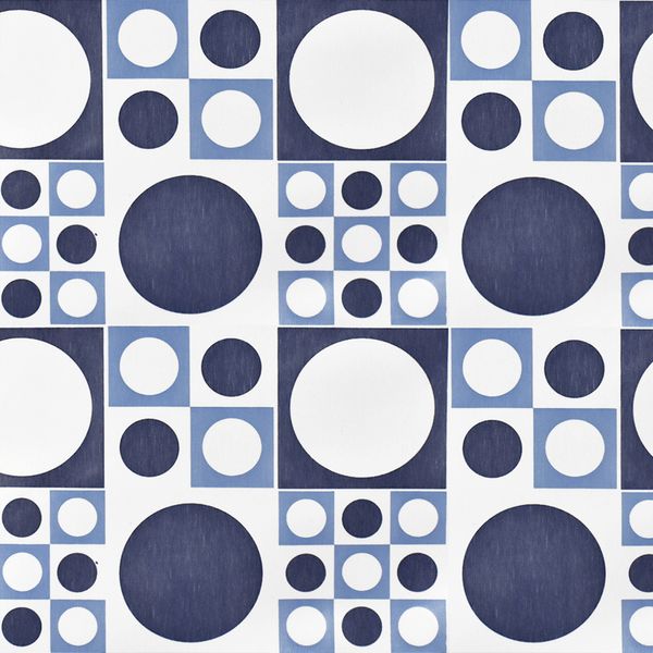 SAID CORTINA DE BAÑO PVC 180 X 150 CM LISBETH AZUL MEDIO 53