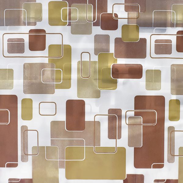 SAID CORTINA DE BAÑO PVC 180 X 150 CM KALIDA BEIGE 08