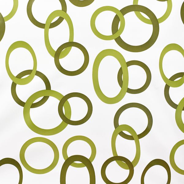 SAID CORTINA DE BAÑO PVC 180 X 150 CM ARGOLLAS LIMON 94