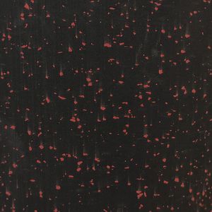 PISO GYM MATTING 6MM NEGRO/ROJO