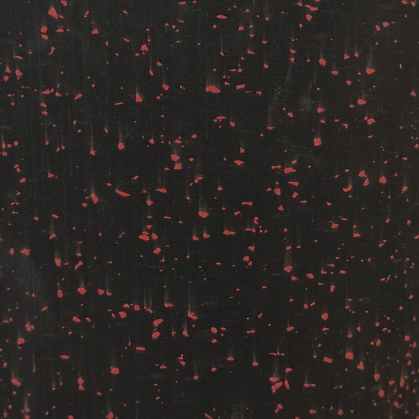 PISO GYM MATTING 6MM NEGRO/ROJO