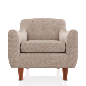 BUTACA ISMAEL TELA DENVER SEPIA