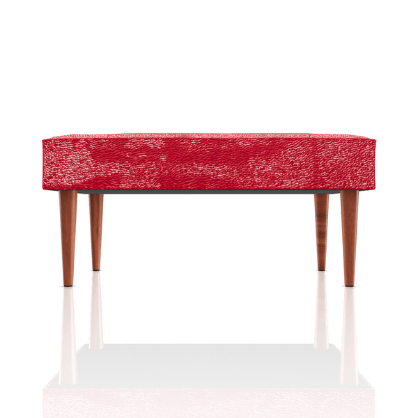 BANQUETA DIANA ULTRA CUERO ROJO CEREZA 27