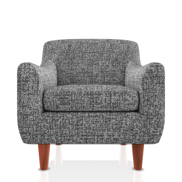 BUTACA ISMAEL TELA NEW BELLA GRIS RATON