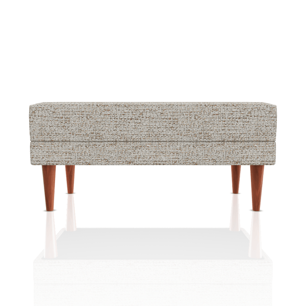 BANQUETA BERENICE TELA LIFE MARRON CLARO 75