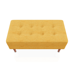 BANQUETA BERENICE TELA MICROFIBRA ITALY AMARILLO