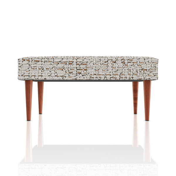 BANQUETA DIANA TELA LIFE MARRON CLARO 75