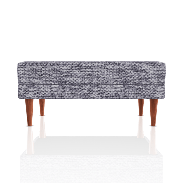 BANQUETA BERENICE TELA ALPHA CENIZO