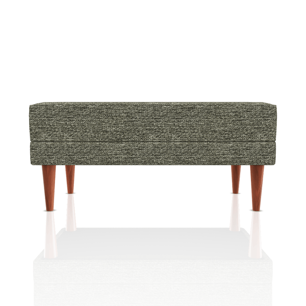 BANQUETA BERENICE TELA DENVER GRIS RATON