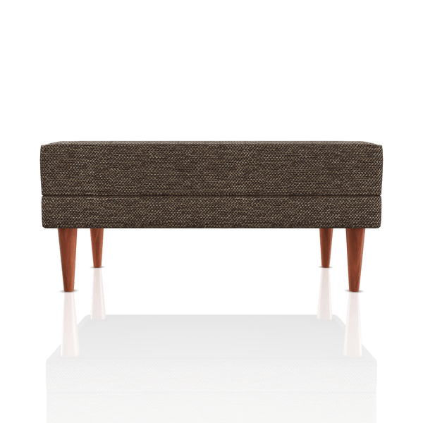 BANQUETA BERENICE TELA DUNDAS SEPIA