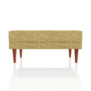 BANQUETA BERENICE TELA LENA TOSTADO