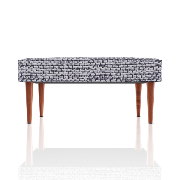 BANQUETA DIANA TELA ALPHA CENIZO